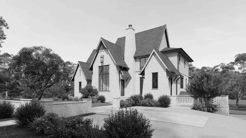 Ryan house plan exterior