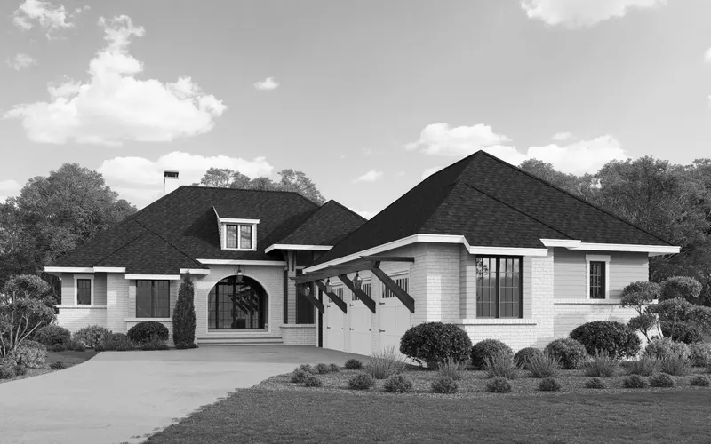 Selena house plan exterior