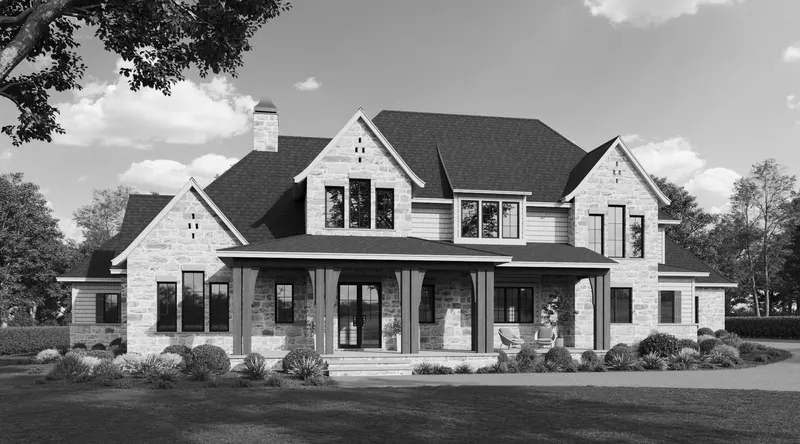 Shaw house plan exterior