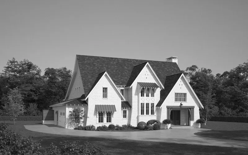 Sinclair house plan exterior