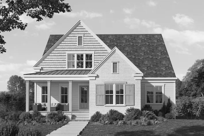 Somers house plan exterior