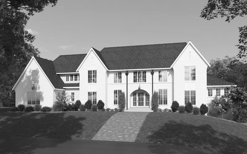 Sutphin house plan exterior