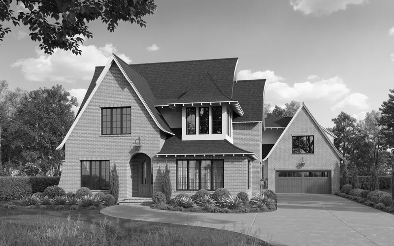 Tate house plan exterior