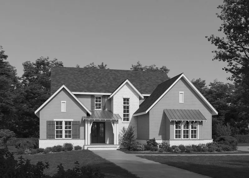 Thatcher house plan exterior