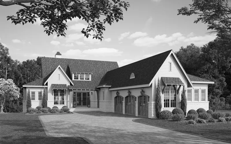 Thomas house plan exterior