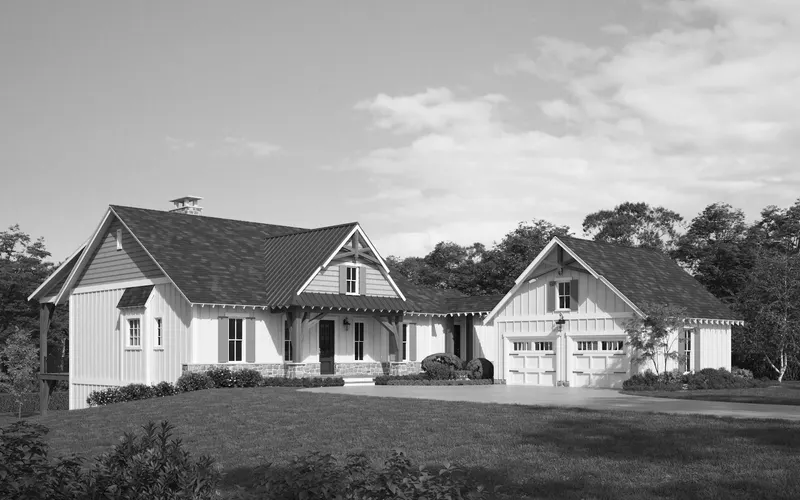 Thompson house plan exterior