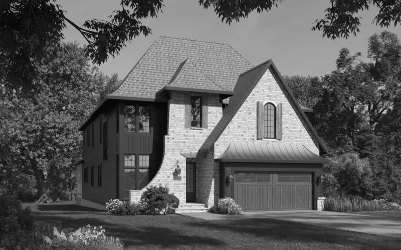 Trove house plan exterior