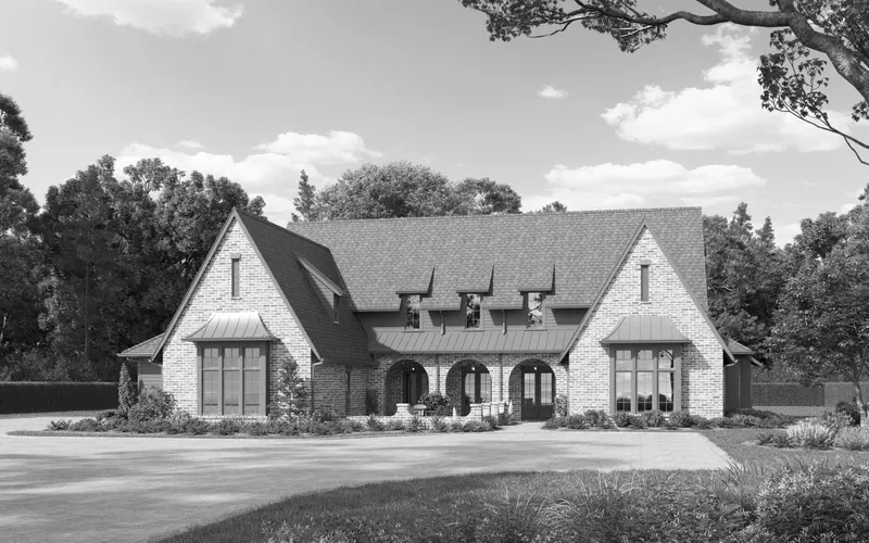 Truett house plan exterior