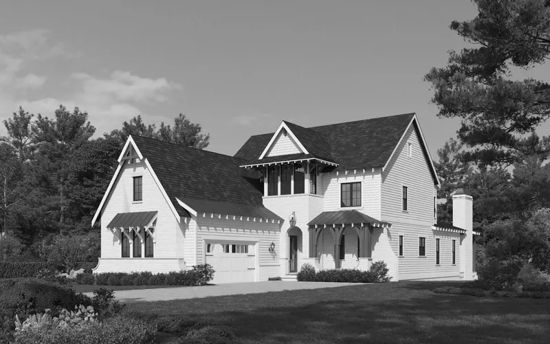 Tullamore house plan exterior