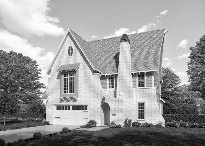 Vann house plan exterior