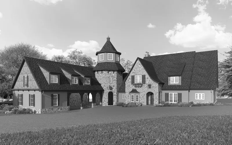 Violet house plan exterior