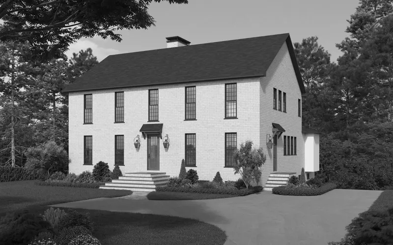 Washington house plan exterior