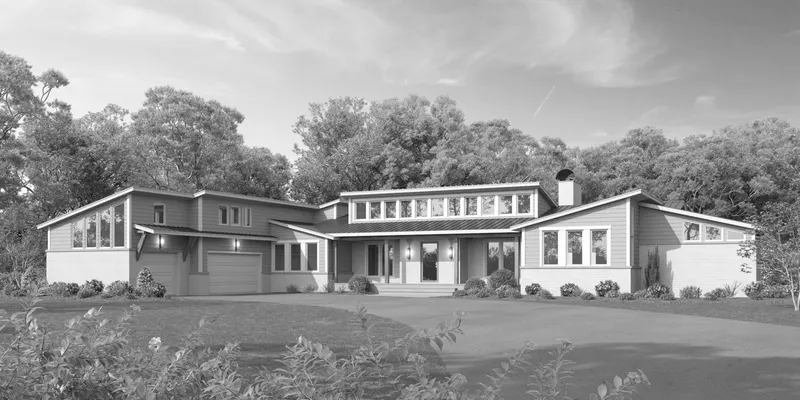 William house plan exterior