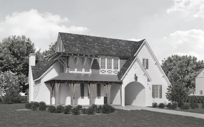 Willow house plan exterior