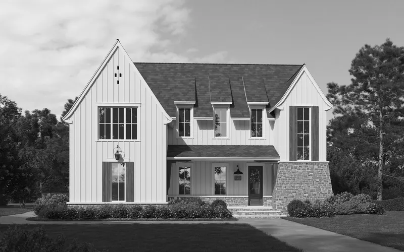 Zane house plan exterior